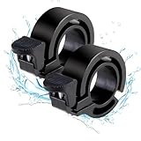 Fahrradklingel Mountainbike Laut, 2er Pack Fahrrad Klingel, Klein Fahrradglocke, MTB Rennrad Fahrrad Glocke, für Kinder und Erwachsene Mountainbike E-Bike Kinderfahrrad Roller, Schwarz