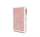AmaraPure Rotlichtlampe AP PRO 750 - Infrarotlampe LED Therapiegerät mit 150 LEDs für Rot & Nahinfrarotlicht, kompakt (48 × 30 × 6.6 cm) mit 30° Strahlungswinkel - Premium Heimgerät - Weiß