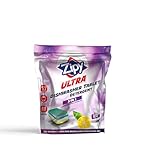 ZIPY Ultra Spülmaschinentablette 105 Stück, All in One – Extra stark – Ultimative Reinigung – Glanz mit Schutzschild – Wasserlösliche Verpackung (Tablette)
