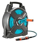 Gardena Classic Schlauchbox 15 Set: Schlauchtrommel mit 15 m Schlauch, platzsparend, ideal für Camping, Wohnmobil und Wassersport, mit passenden Adaptern für gängige Anschlüsse (2662-20)