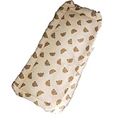 Ericetion Kinderwagen-sitzeinlage, Kinderwagen-Einlage, Bärenmuster, Baumwoll-Kinderwagen-Einlage, Kinderwagen-sitzkissen, Weiches Kinderwagen-sitzpolster, Automatte Für Kleinkinder