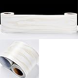 ungeklebte Wandrahmen-Aufkleber, Tapetenbordüre for Abziehen und Aufkleben for Wand und Decke, mehrfarbig, mehrere Größen(Thickened Golden Sandalwood,10cm X 1000cm)