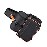 Hemobllo 1Stk SLR-Kameratasche Kamera Aufbewahrungstasche tragbare Tasche tragbare Kameratasche Kamera Reisewürfel DSLR Backpack schulterbeutel Fototasche Kameratasche aus Nylon Black