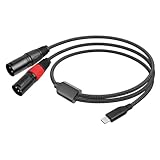 ZBIianxer USB C Doppel-3-Pin Stereo Aux Professionelles USB C Adapterkabel Verstärker Mixer