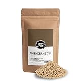 Spicy Welt Pinienkerne Ganz (250g) – Baby Pinienkerne | Ungesalzen & Unbehandelt | für Pesto & Toppings | Pasta, Salate & Bowls | Buttrig, Nussig & Zart im Biss | 100% Naturrein, Ohne Zusätze