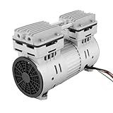 Ölfreier Hochdruck Flüsterkompressor 750W 8Bar leise Druckluftpumpe Kompressor Aggregat, Luftkompressor Zubehör für medizinische Anwendungen und Klimaanlagen