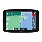 Tomtom Camping Navi GO Camper Max (7 Zoll HD-Display, Sonderziele für Wohnmobil- und Wohnwagen, Updates über Wi-Fi, Stauvermeidung Dank Tomtom Traffic, Karten-Updates Welt)