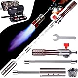 Dachdeckergasbrenner mit Propan-Butan-Heizung, Trocknung und Dachdeckerarbeiten Abflammgerät 3 Teile Für 7/16-Gasflaschen