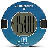 OOONO P-DISC NO1 - Elektronische Parkscheibe mit Zulassung fürs Auto - Automatische Digitale Parkscheibe Elektrisch mit Zulassung vom KBA nach StVO - Elektrische Parkuhr Auto zugelassen