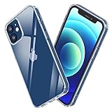 NEW'C Hülle für iPhone 12 Mini (5,4 Zoll), [Ultra transparent Silikon Gel TPU Soft] Cover Case Schutzhülle Kratzfeste mit Schock Absorption und Anti Scratch kompatibel iPhone 12 Mini (5,4 Zoll)