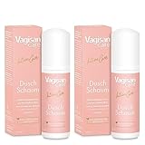 VagisanCare Dusch Schaum - 2 x 150 ml – Cremiger Intimwaschschaum mit Milchsäure | pH-Balance für die tägliche Reinigung des Intimbereichs