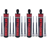 4x Remstaler VERBUNDMÖRTEL 300ml | -HÖCHSTE QUALITÄT- made in GERMANY | Injektionsmörtel | Montagemörtel | STYROLFREI