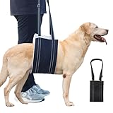 Hunde Tragehilfe,Verstellbare Gehhilfe für Hunde,Hundegeschirr,Hunde Tragehilfe für Treppen,Ganzkörper Tragehilfe für Hunde,Tragehilfe Hunde Gehhilfe,Hinten Lift Support Geschirr Kleine,Mittelgroße
