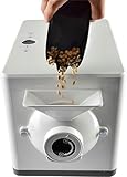 YXZYFPP Kaffee, automatischer Getreidebrenner, einstellbare Zeit und Temperatur, 360°-Frittieren, gleichmäßige Erwärmung, geeignet zum Frittieren von Kaffee, Kastanien und Mandeln