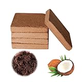 Organic Coconut Coir for Plants, Kokos Blumenerde Zimmerpflanzen Blumenerde, Kokoserde für Pflanzen, Bio Kokos Blumenerde für gesunde Zimmerpflanzen für Hochbeete & Terrarien (1PC)