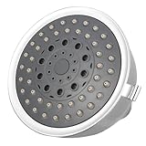 DIYEAH Duschkopf mit Funktionen Hochdruck Brausekopf für Duschen für Niedrigem Wasserdruck Einfache Montage Langlebiges Material Rotierbar