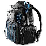 LMAB Angelrucksack MOVE Backpack Pro, Angeltasche, Angel Rucksack, Rucksack Angeln, Angler Rucksack, Angelrucksack Spinnfischen, Angelkoffer, Angel Koffer, Angel Tasche groß, Angelzubehör Raubfisch