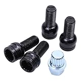 Radschrauben Radmutter Schlüssel M14x1,5 für Passat B6 Golf 4 Golf 5 Polo 9N Tour-an Je-tta Beetle Bo-ra Caddy Eos Fox A2 A3 8P A4 B5 A6 4F A8 TT Altea Ibiza Leon Toledo Fabia Octa-via Roomster Superb