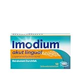 Imodium® akut Hartkapseln - Schnelle Hilfe bei akutem Durchfall - mit dem Wirkstoff Loperamid + Imodium® akut lingual - Soforthilfe bei akutem Durchfall - 24 Kapseln