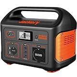 Jackery Explorer 500, 518Wh Tragbare Powerstation Mobiler Stromspeicher mit 230V/500W (Spitze 1000W) Steckdose + USB, Mobile Stromversorgung mit LCD-Anzeige für Party, Camping, Wohnmobil, Heimwerken