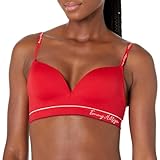 Tommy Hilfiger Damen Womens Seamless Lightly Lined Lounge Bralette, Sport-BH, Undurchsichtige, Apple Red, 75B