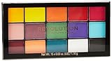 Makeup Revolution, Reloaded Lidschattenpalette, Marvellous Mattes, 15 Farbtöne, 16.5g