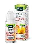 Kneipp Arnika Roll-on Wärmend Massageroller lindert und lockert Verspannungen und Schmerzen im Nacken in Schultern, Rücken und Muskeln ideale Entspannung nach Sport und Arbeit Dank Wärmewirkung - 50ml