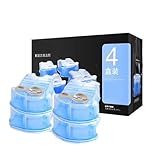 WFGJSK Elektrorasierer Reinigung Renew Reinigungskartusche - kompatibel mit Braun - Automatisches Reinigungscenter Clean Stubble