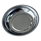 babominimer 5 Stück 150 mm 6 Zoll Magnetablage für kleine Metallteile, Edelstahlteile Organizer mit rutschfester Basis für Werkzeugbank-Zubehör, kompatibel mit Werkstatt