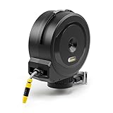 Kärcher Schlauchbox HBX 4.20 Automatic: 20 m Schlauch, Anschlussschlauch: 1,5 m, Automatische Schlauchrückholung, komfortabel und flexibel, Schwarz