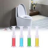 -Toilettengel Stempel - Toilettenreiniger Gel | Badezimmer Deodorisierer Stopps Limettenskalen | Descaler Reinigt Toilettenschüssel, Lang Anhaltender Frischer Duft Für Die Reinigung Des Bades N