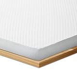 EGO HOME Matratzen Topper 160x200cm, 5cm Höhe Matratzentopper aus Memory-Schaum Öko-TEX Zertifiziert, Abnehmbaren und Waschbaren Matratzenauflage für Boxspringbett Matratzen Schlafsofa