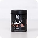 Grill Salz 100 g Dose Würziges BBQ Gewürzsalz mit Paprika, Chili & Kräutern – Perfekt für Fleisch, Gemüse, Fisch und mehr – Grillgewürzmischung
