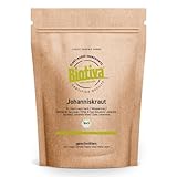 Johanniskraut Tee Bio 250g - Echtes Johanniskraut geschnitten - Hypericum - Arzneipflanze 2015 - abgefüllt und kontrolliert in Deutschland - Biotiva