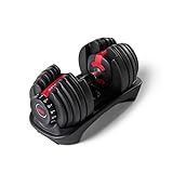 Bowflex Unisex Adult Selecttech 552i Hantel, Schwarz/Rot,Einheitsgröße EU