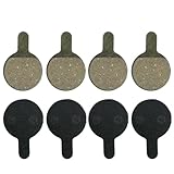 FAFRWRFS 4 Paar Mountainbike Radfahren MTB Harz Bremsschuhe Hydraulische Scheibenbremsbeläge für hochwertige Fahrradteile 16