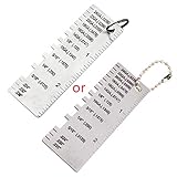 Für Blechdickenmessgerät, Schweißlehre, Löten, Inspektionswerkzeuge, Edelstahl, tragbares Schweißlineal, Drahtlehre, Traktorzubehör