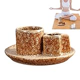 Räucherstäbchenhalter, Keramik-Räucherkerze, multifunktionaler Brenner, elegantes dekoratives Ornament für Sauna, Entspannung, Meditation, Hotel, Schlafzimmer, Spa, Wohnung, 13 x 13 x 5 cm