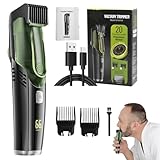 Elektrorasierer Rasierer - kordless Rasierer, wiederaufladbarer Rasierer | Elektro -Rasierer Bart Trimmhaarausschnitt, Männer Elektrische Rasierer LED -Display und USB -Ladung, Bartrasierer für den tä