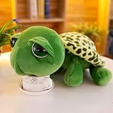 Champracer Kuscheltier Schildkröte - Süßes Plüschtier zum Kuscheln & Spielen - Flauschiges Stofftier als Dekokissen für Kuschelecke, Kinderzimmer, Schlafzimmer Deko (28cm)