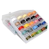 Gadpiparty 25Rollen Geflochtenes Wachsseil DIY Schnur für Schmuckherstellung Handgewebte Perlenkordel Bunten Farben für Armbänder Schlüsselanhänger