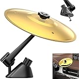 Car Crash Becken,Autounfall cymbals,Drum Cymbals für Auto,Auto Vehicles Inneneinrichtung,Mini Trommel Becken für Auto,Autounfall Schlagzeug Musikinstrumente Ornamente Für Alle Arten Von Fahrzeugen