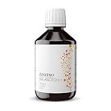 ZinZino BalanceOil+ Fischöl mit Omega-3 2478 mg, Omega-9, Vitamin D3, Tocopherol, DHA, EPA mit Olivenöl Grapefruit-Zitronen-Limetten-Geschmack, 300 ml