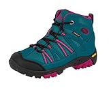 Brütting Mädchen OHIO HIGH Trekking- & Wanderstiefel, Türkis/ Pink, 37 EU