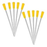 EPIGEIST 10 Stück Metall Dreiecksschlägel aus Eisen Leichter Klangstab für Abendessen Glocke Langlebig Klar Vielseitig für Zuhause und Outdoor Percussion