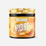 HYDRO - Elektrolyt Pulver für Sportler I Hydration & Performance Booster – 400g Dose (20 Portionen) I Für Ausdauer, Fitness & Muskelregeneration I 75% weniger Zucker (Orange) - MATCHDAY NUTRITION