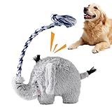 Generisch Plüsch Quietsch Hundespielzeug,Hunde Stofftiere Kauspielzeug | Interaktiv Beschäftigungsspielzeug Für Pudel Welpen Senioren Hunde Indoor Spielspaß Und Geistige Förderung