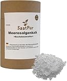 SaatPur 0,8 Kg Meeresalgenkalk - Buchsbaumretter - Pflanzenkraft aus dem Meer – BIO-Pflanzenstärkungsmittel in Voorratsdose