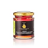 Caravella Fine Food - Akazienhonig mit Chili 250 g - 100% italienischer, roher, reiner Honig - perfekt zu Käse (250 g (1er Pack), Akazienhonig mit scharfe Chiliaroma)