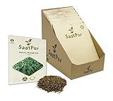 SaatPur Stevia Samen, Saatgut - Kleines Tray mit 25 Portionstüten für je ca. 12 Pflanzen